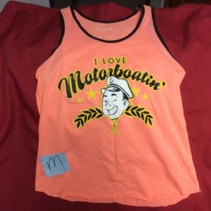 Comedy boating tank top